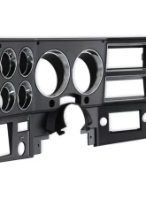 Brothers Trucks Black/Chrome Instrument Bezel w/ A/C Chevrolet | GMC C10 1981-1983                                     - INST836 - Image 2