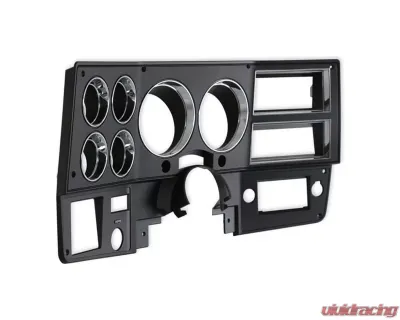Brothers Trucks Black/Chrome Instrument Bezel w/ A/C Chevrolet | GMC C10 1981-1983 - INST836