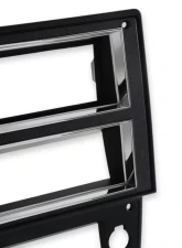 Brothers Trucks Black/Chrome Instrument Bezel w/ A/C Chevrolet | GMC C10 1981-1983                                     - INST836 - Image 4