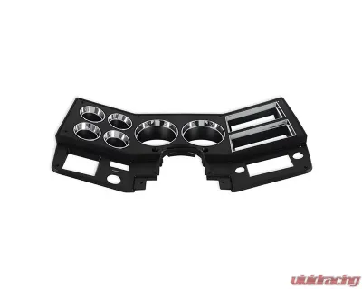Brothers Trucks Black/Chrome Instrument Bezel w/ A/C Chevrolet | GMC C10 1981-1983 - INST836