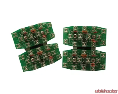 Brothers Trucks Pair LED Taillamp Assembly Chevrolet | GMC C10 Fleetside 1973-1987 - LED87F0