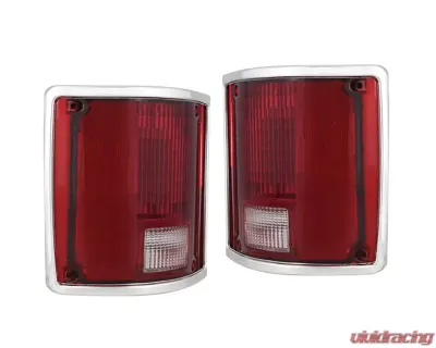 Brothers Trucks Pair Deluxe LED Taillamp Assemblies Chevrolet | GMC C10 Fleetside 1973-1987 - LED87FD