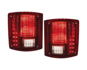 Brothers Trucks Pair Standard LED Taillamp Assemblies Chevrolet | GMC C10 Fleetside 1973-1987