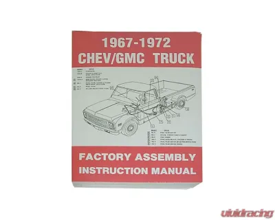 Brothers Trucks Factory Assembly Manual Chevrolet | GMC C10 1967-1972 - LFA6772