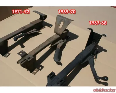 Brothers Trucks Lowered Seat Brackets Chevrolet | GMC 1967-1970 - LSB677267-70