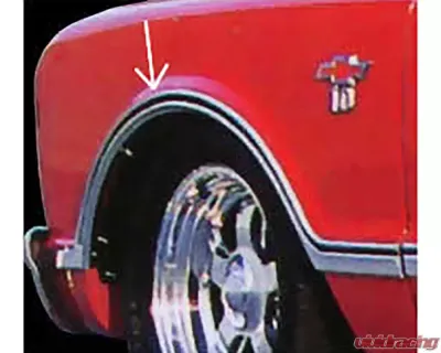 Brothers Trucks Front Right Fender Molding Chevrolet | GMC C10 1967-1968 - LSM002R