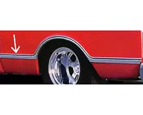Brothers Trucks Front Right Of Wheel Bedside Molding Chevrolet | GMC C10 Shortbed 1967-1968