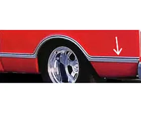Brothers Trucks Rear Left Of Wheel Bedside Molding Chevrolet | GMC C10 Longbed 1967-1968