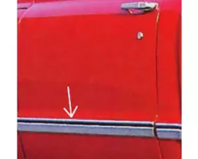 Brothers Trucks LH Door Molding Chevrolet | GMC C10 1967-1968