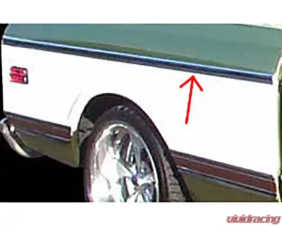 Brothers Trucks Upper Right Bedside Molding Chevrolet | GMC C10 Shortbed 1973-1980 - MFS81RH