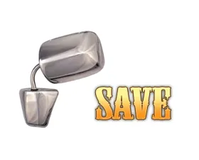 Brothers Trucks Chrome Below Eyeline Mirror Chevrolet | GMC C10 1977-1987