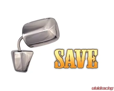 Brothers Trucks Chrome Below Eyeline Mirror Chevrolet | GMC C10 1977-1987 - OMA8700