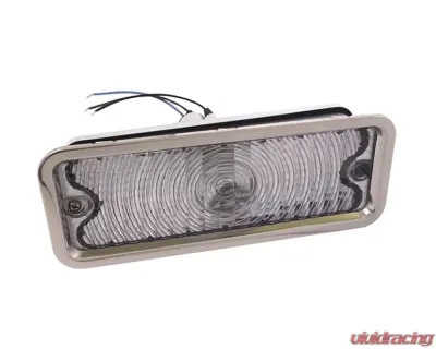 Brothers Trucks Deluxe Clear Lens Right Parking Light Assemblies w/ Trim Chevrolet | GMC C10 1973-1980 - PLA80DC-RH