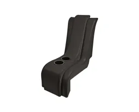 Brothers Trucks Black Sport Custom Cup Holders Console w/ Black Stitching Chevrolet | GMC C10 1967-1972