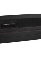 Brothers Trucks Black Sport Custom Door Panels w/ Black Stitching Chevrolet | GMC C10 1960-1966                                     - QDP0066BLACK - Image 2