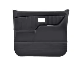 Brothers Trucks Black Sport Custom Door Panels w/ Black Stitching Chevrolet | GMC C10 1973-1980