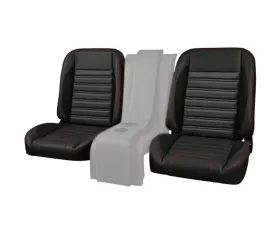 Brothers Trucks Black Sport Bucket Seats w/ Black Stitching Chevrolet | GMC Truck 1947-1987