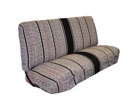 Brothers Trucks Universal Bench Saddle Blanket Seat Cover w/ Black Pinstripe Chevrolet | GMC Truck 1947-1987
