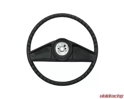 Brothers Trucks Black Deluxe Steering Wheel Chevrolet | GMC C10 1978-1987 - STR87DXBLACK