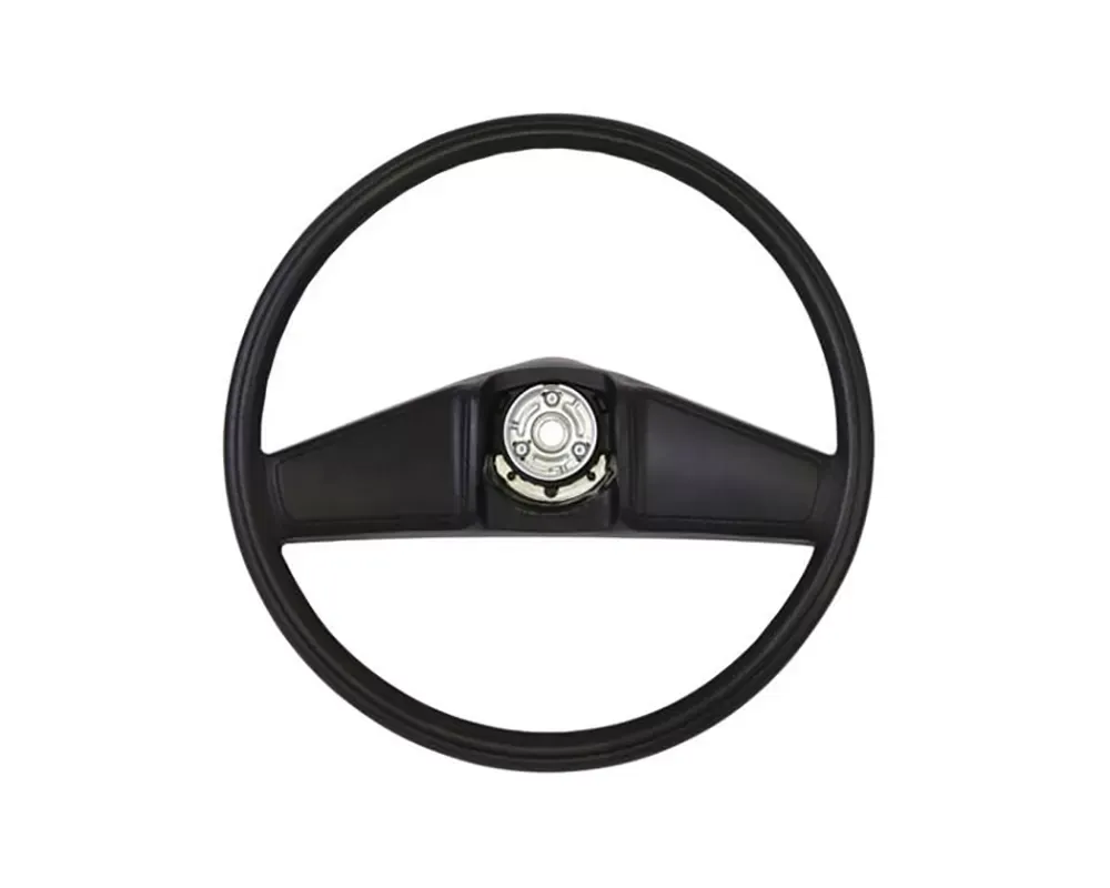 Brothers Trucks Black Deluxe Steering Wheel Chevrolet | GMC C10 1978-1987 - STR87DXBLACK
