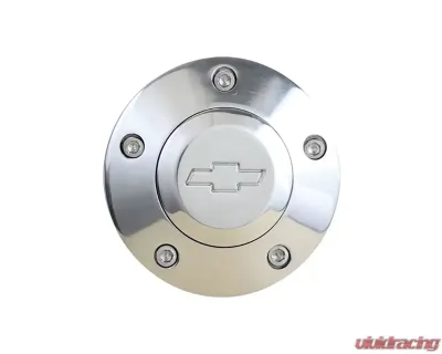 Brothers Trucks Polished/Black Bowtie Custom Steering Wheels Chevrolet | GMC C10 1960-1969 - STRF8PB160-69