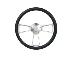 Brothers Trucks Polished/Black Bowtie Custom Steering Wheels Chevrolet | GMC C10 1960-1969