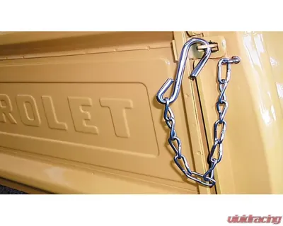 Brothers Truck Zinc Tailgate Chains Chevrolet | GMC Truck Stepside 1954-1972 - TGCH72Z