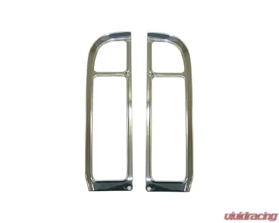 Brothers Truck Pair Taillamp Bezel Chevrolet | GMC C10 Fleetside 1969-1972 - TLB72PR