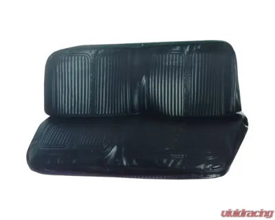 Brothers Trucks Red Scroll Pattern Bucket Seat Cover Chevrolet | GMC C10 1969-1970 - UP70100RED