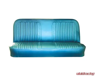Brothers Trucks Green Scroll Pattern Bench Seat Cover Chevrolet | GMC C10 1971-1972 - UP72200GREEN