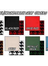 Brothers Trucks Blue Houndstooth Bench Seat Cover Chevrolet | GMC C10 1971-1972                                     - UP72500BLUE - Image 2