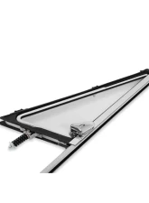 Brothers Trucks Clear Glass Left Vent Window Assembly Chevrolet | GMC C10 1968-1972                                     - VWA72LHCLEAR - Image 2