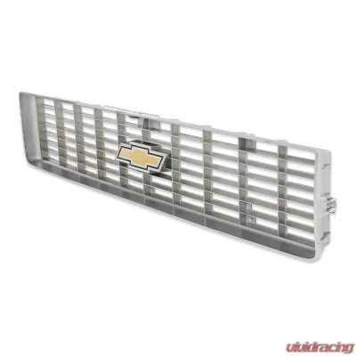Brothers Trucks Chrome Grille with Bowtie for 1973-1974 Chevy C/K Series & Blazer/Suburban - 04-168
