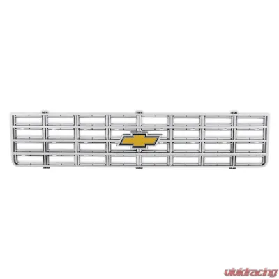 BROTHERS Trucks C/K Chevy Grille - w/ Bowtie - Silver - 04-169