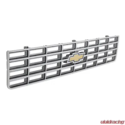 BROTHERS Trucks C/K Chevy Grille - w/ Bowtie - Silver - 04-169