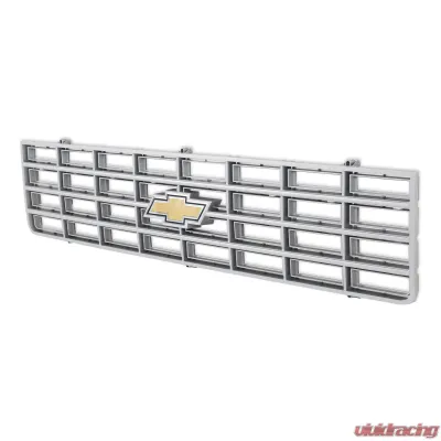 BROTHERS Trucks C/K Chevy Grille - w/ Bowtie - Silver - 04-169