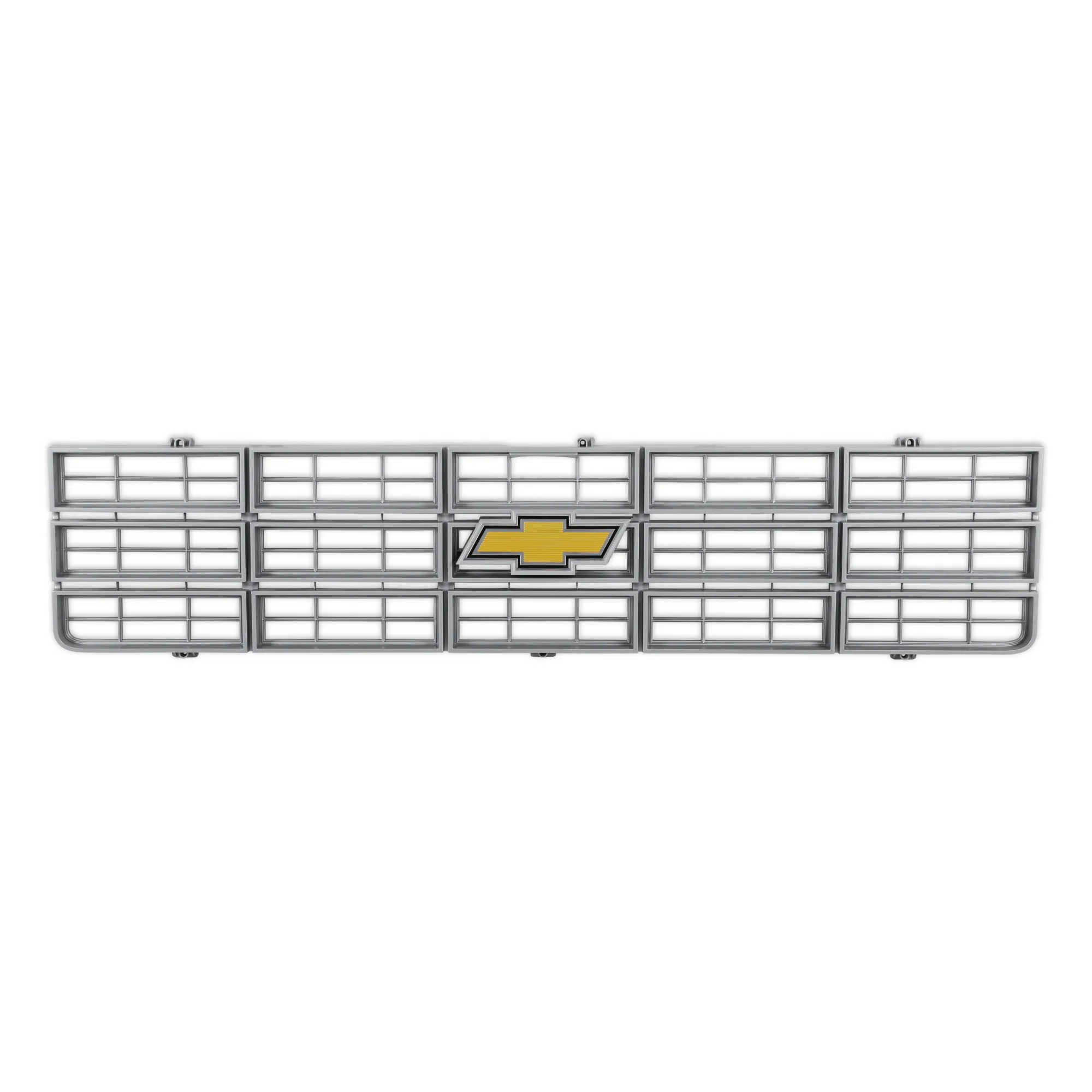 BROTHERS Trucks C/K Chevy Grille - w/ Bowtie - Argent Grey - 04-171