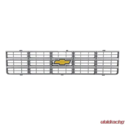 BROTHERS Trucks C/K Chevy Grille - w/ Bowtie - Argent Grey - 04-171