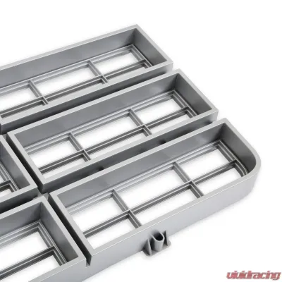 BROTHERS Trucks C/K Chevy Grille - w/ Bowtie - Argent Grey - 04-171