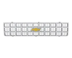 BROTHERS Trucks C/K Chevy Grille - w/ Bowtie - Argent Grey