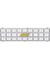 BROTHERS Trucks C/K Chevy Grille - w/ Bowtie - Argent Grey                                     - 04-172 - Image 7