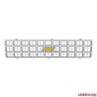 BROTHERS Trucks C/K Chevy Grille - w/ Bowtie - Argent Grey - 04-172