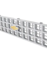 BROTHERS Trucks C/K Chevy Grille - w/ Bowtie - Argent Grey                                     - 04-172 - Image 2