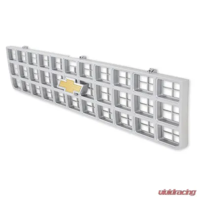 BROTHERS Trucks C/K Chevy Grille - w/ Bowtie - Argent Grey - 04-172