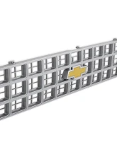 BROTHERS Trucks C/K Chevy Grille - w/ Bowtie - Argent Grey                                     - 04-172 - Image 3