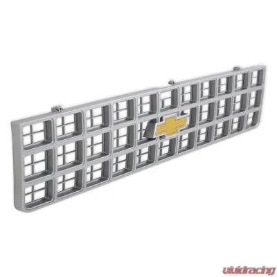 BROTHERS Trucks C/K Chevy Grille - w/ Bowtie - Argent Grey - 04-172
