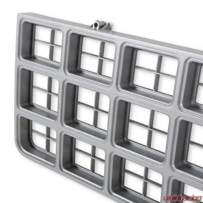 BROTHERS Trucks C/K Chevy Grille - w/ Bowtie - Argent Grey - 04-172