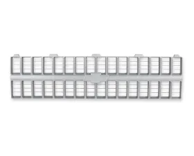 BROTHERS Trucks C/K Chevy Grille - w/ Bowtie Mount - Silver