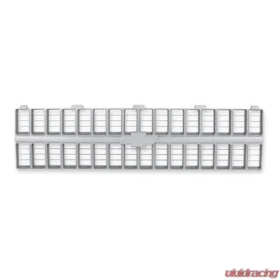 BROTHERS Trucks C/K Chevy Grille - w/ Bowtie Mount - Silver - 04-175
