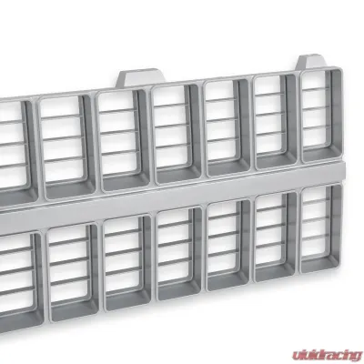 BROTHERS Trucks C/K Chevy Grille - w/ Bowtie Mount - Silver - 04-175